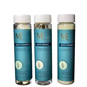 Modern Expressions eucalyptus tea bath bundle 3 piece set travel size